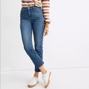 Madewell Classic Straight Jeans in Coldbrook Wash